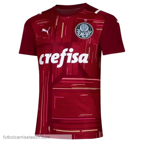 Tailandia Camiseta Palmeiras Portero 2021/22 Rojo